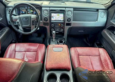 2013 Ford F150 Supercrew из США, поврежденный, VIN 1FTFW1ET4DFC96323
